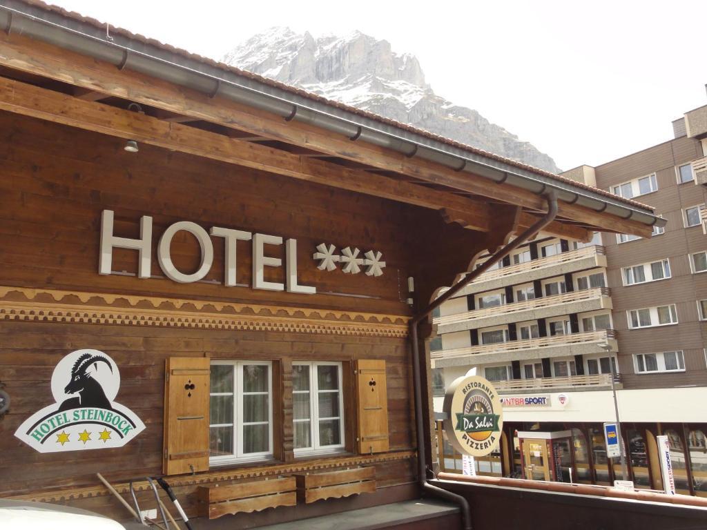 Hotel Steinbock Гринделвалд Екстериор снимка